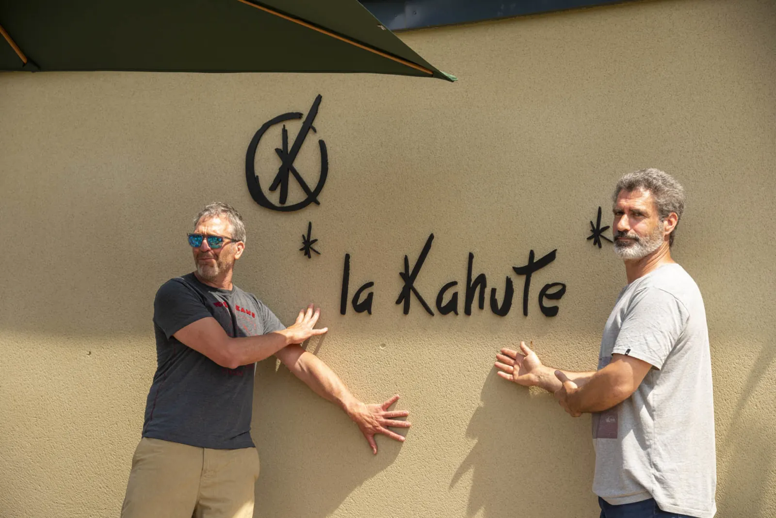 L'équipe du Camping La Kahute
