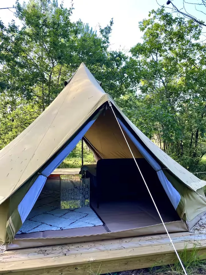 photo secondaire Tipi 2 places verte-2
