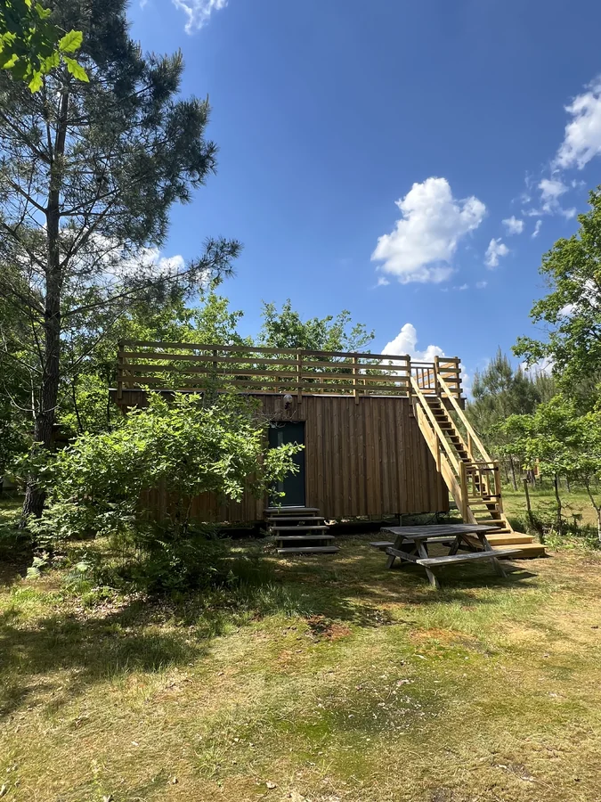 Tiny house toit terrasse