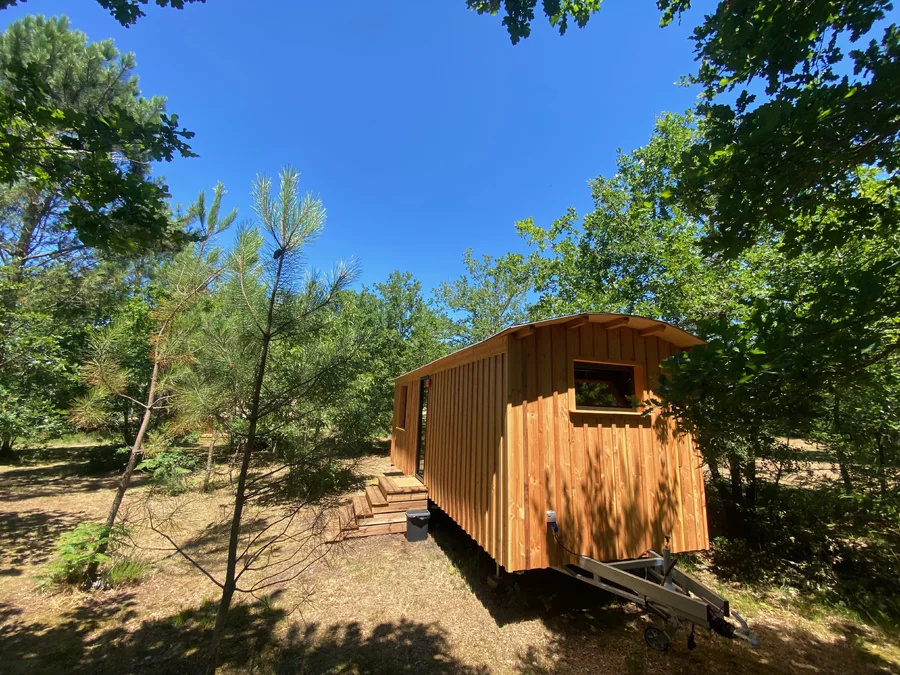 photo secondaire Tiny house roulotte-1